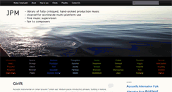 Desktop Screenshot of jpmusiclibrary.com